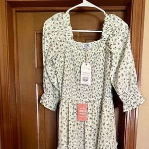 NWT Ivy City Madeline Dress in Blue